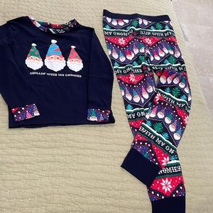 Isaac Mizrahi Gnomies Pajama Set. Size 8, NWOT. Grandkids grow too fast!